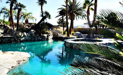 Pool Area at Luxury Drug Treatment Center in Palmdale CA